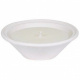 Medium white terracotta citronella mosquito repellent candle