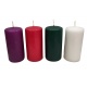 Candles for the advent wreath Pack 4 u/. 12 x 6 cm