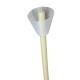 Plastic tulip for candle procession from 250 to 330 gms.